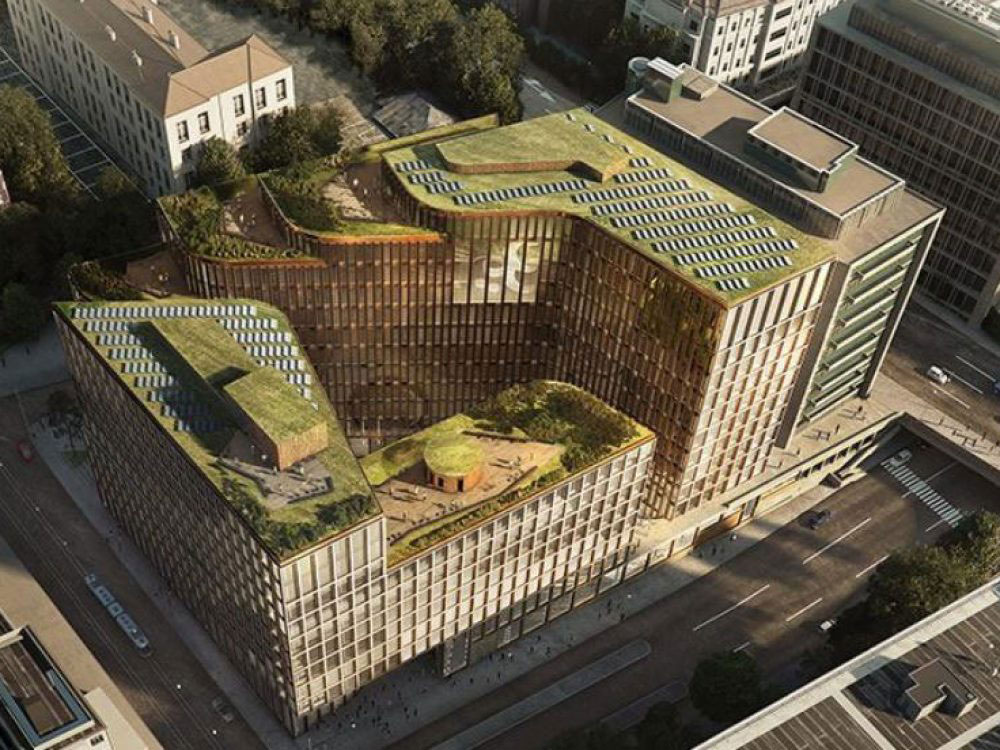 Kontorbygning i Ruseløkkeveien Kontorbygning i Ruseløkkeveien