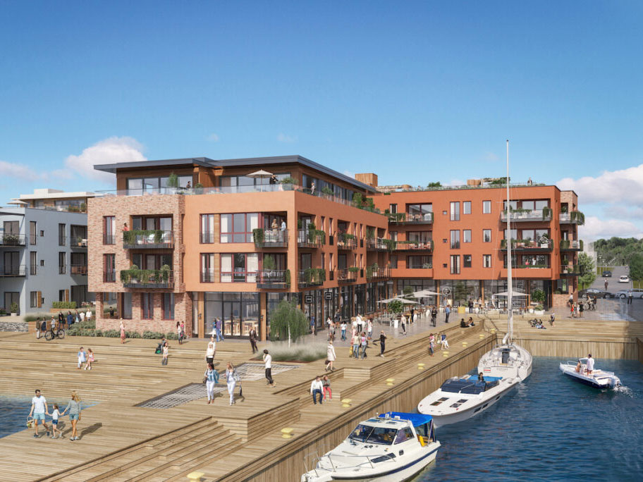 Sjøhagen brygge på Kambo Sjøhagen brygge på Kambo